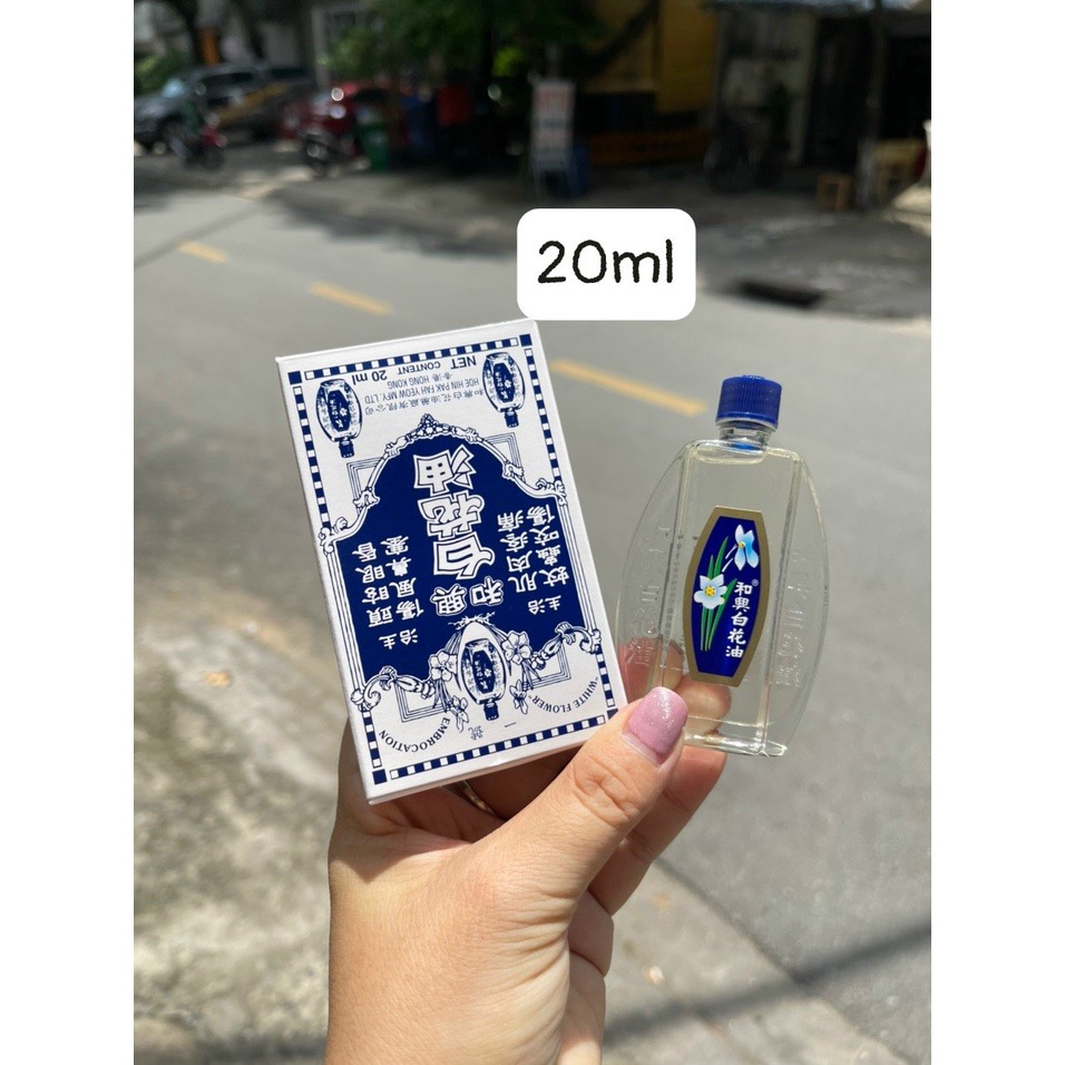 Dầu gió trắng bạch hoa hongkong - 20ml