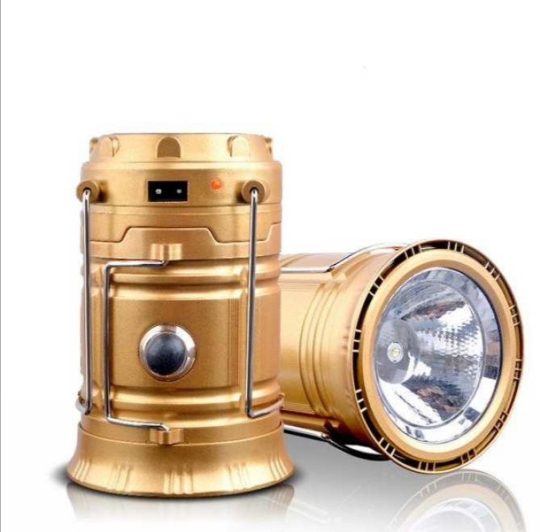 Đèn bão tích điện 2 trong 1. Vừa sạc vừa sử dụng năng lượng mặt trời. 2 chế độ