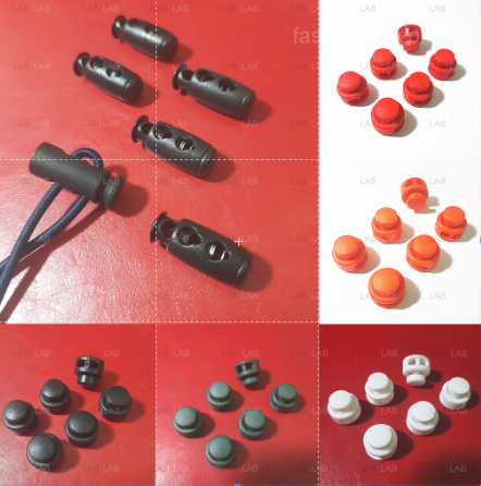 Chốt nhựa nút lò xo điều chỉnh dây rút (cái)