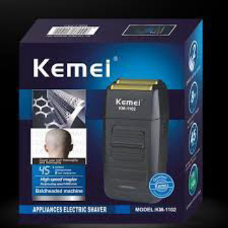 Máy cạo râu chuyên nghiệp Kemei KM 1102 - Cạo khô không cần bọt