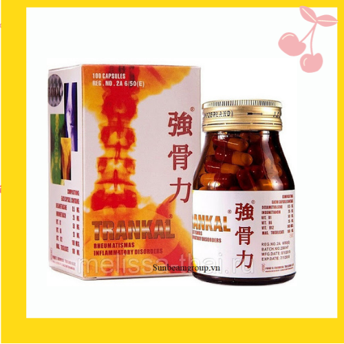 Viên uống  Phong Thấp Linh TRANKAL - Chiết xuất cây Móng Quỷ, chiết xuất Hy Thiêm – Giúp giảm các triệu trứng sưng đau khớp, ngăn ngừa thoái hóa sụn khớp