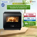 [Collect Voucher 1M trong Trạm Voucher][Trả góp 0%] Lò chiên không dầu hấp hầm nướng đối lưu Panasonic NU-SC180BYUE 20 lít