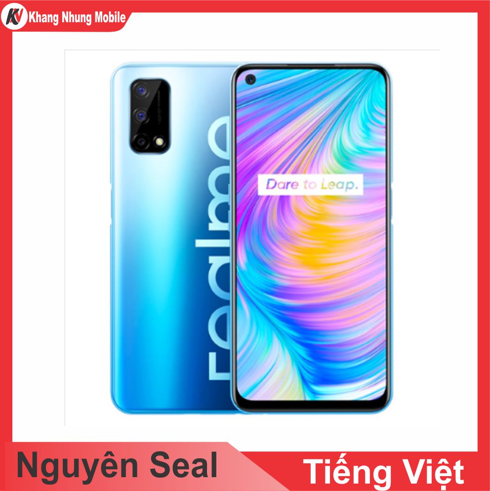 Điện thoại realme v15 6/128gb 5g chip dimensity 800 pin 4310mah - sạc nhanh 50w khang nhung - hàng nhập khẩu