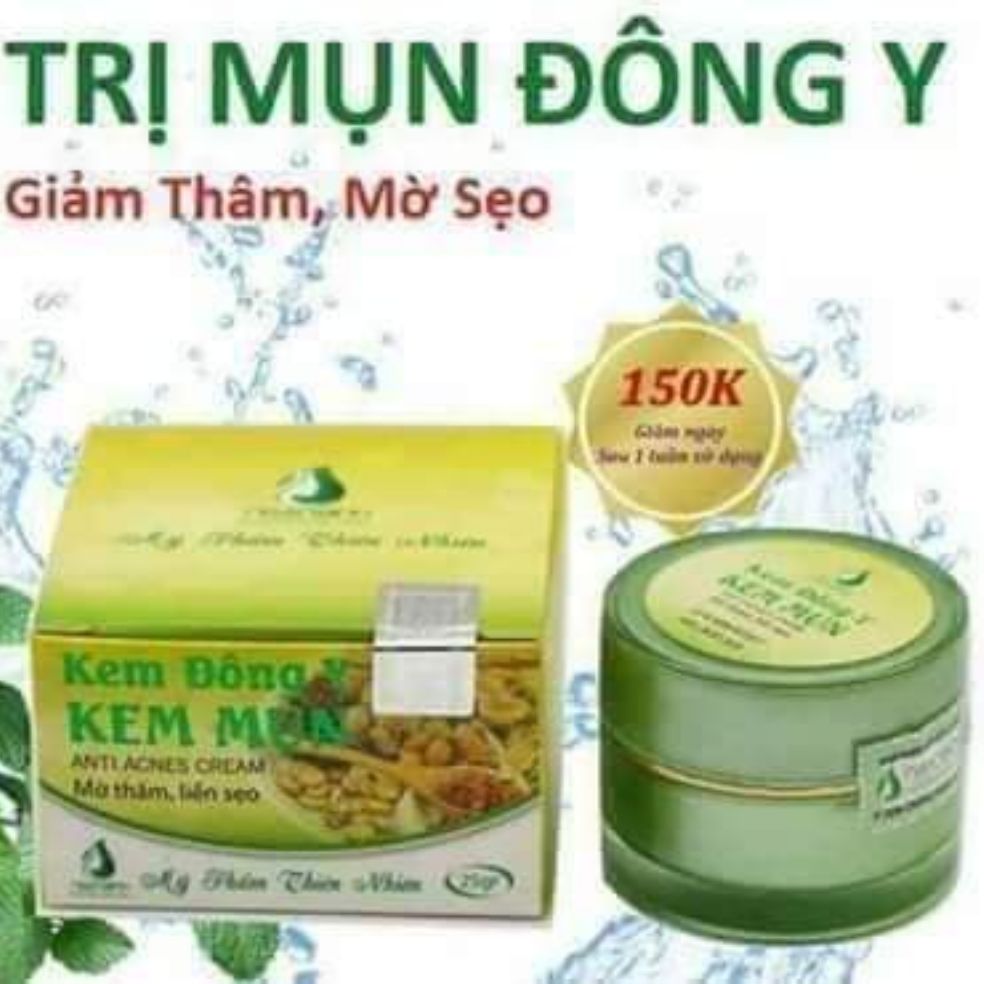 Kem mụn đông y