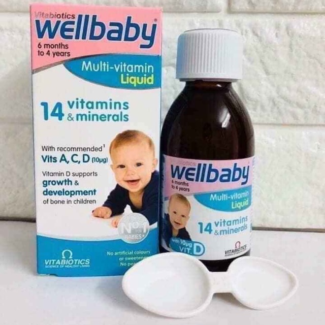 Wellbaby Vitamin Tổng Hợp Cho Bé wellbaby