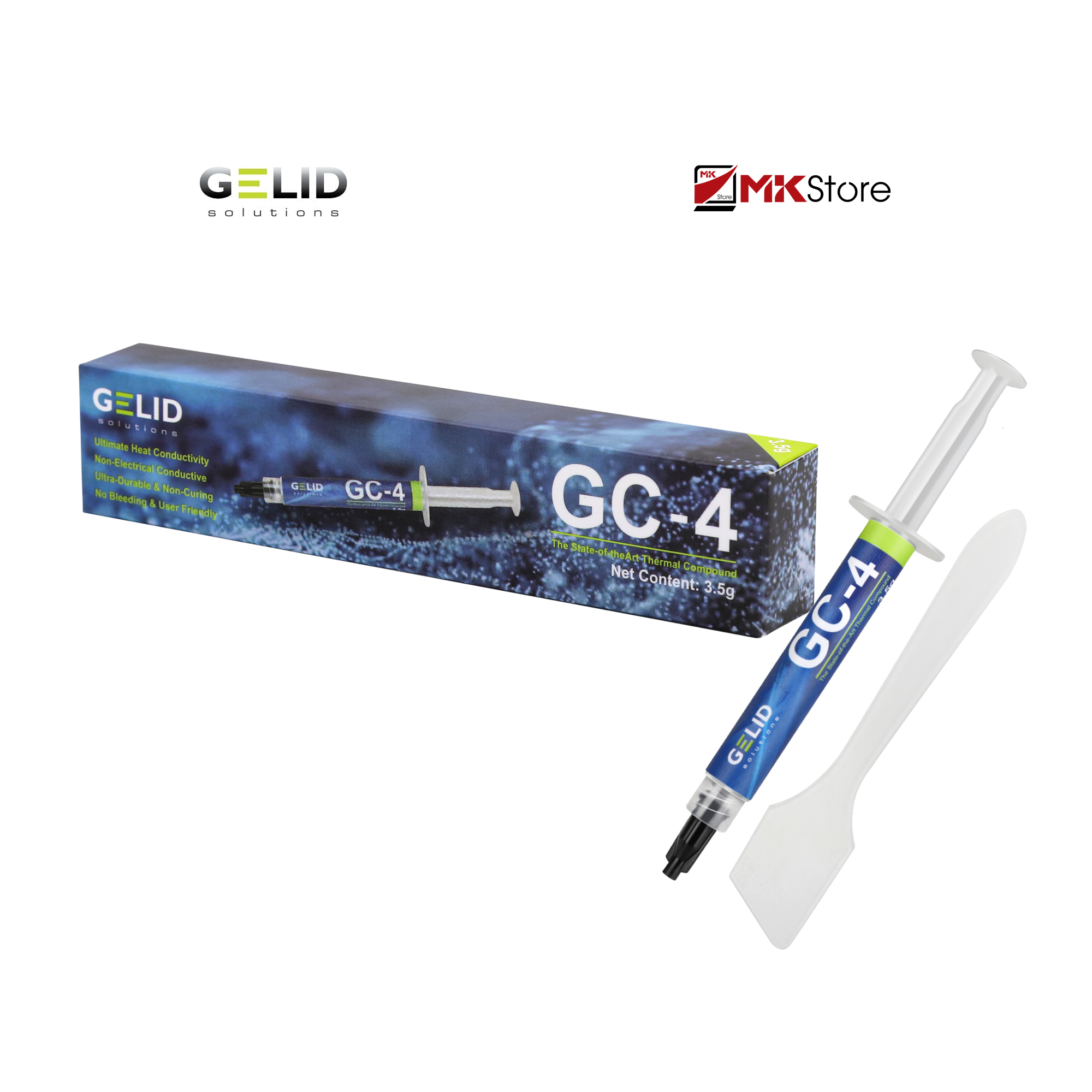 Keo tản nhiệt Gelid GC-4 3.5g cho Laptop | PC / GPU | CPU MKStore