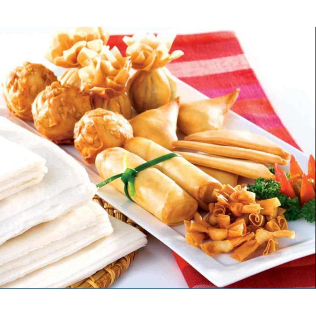 Bánh Tráng Bột Mì Singapore Tyj Spring Roll Pastry 340gr/ 20.5cm/ 9.0" 25 Lá /Bánh Tráng Singapore Bánh Tráng Bột Mì Đông Lạnh - Nhập Khẩu Chính Hãng Thương Hiệu Nổi Tiếng Singapore.