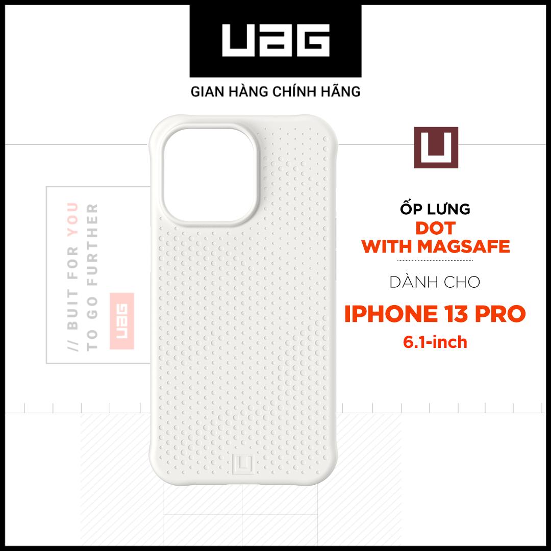 Ốp lưng uag dot w magsafe cho iphone 13 pro