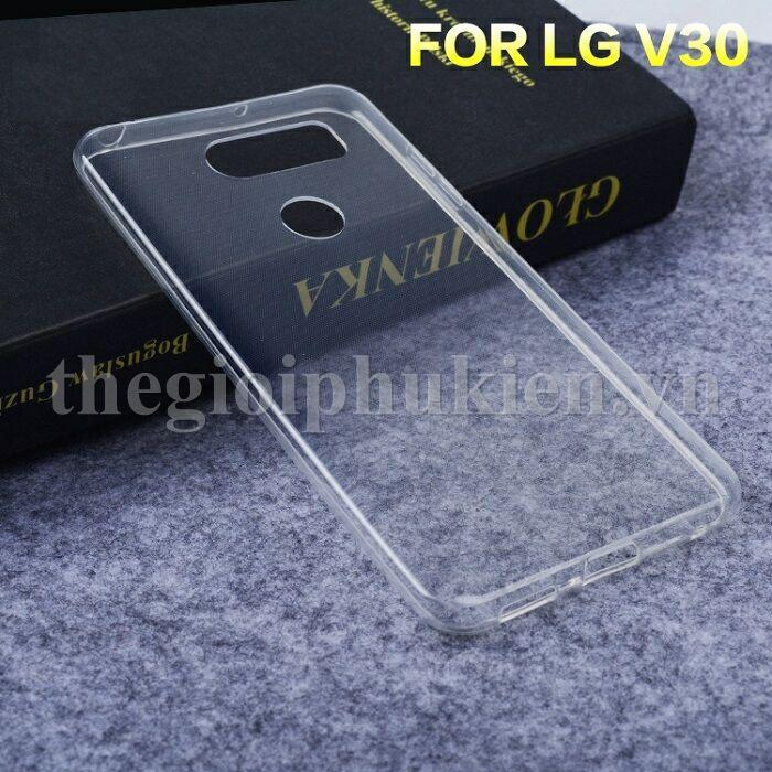 Ốp lưng lg v30, ốp lưng silicon trong suốt cho xiaomi lg v30