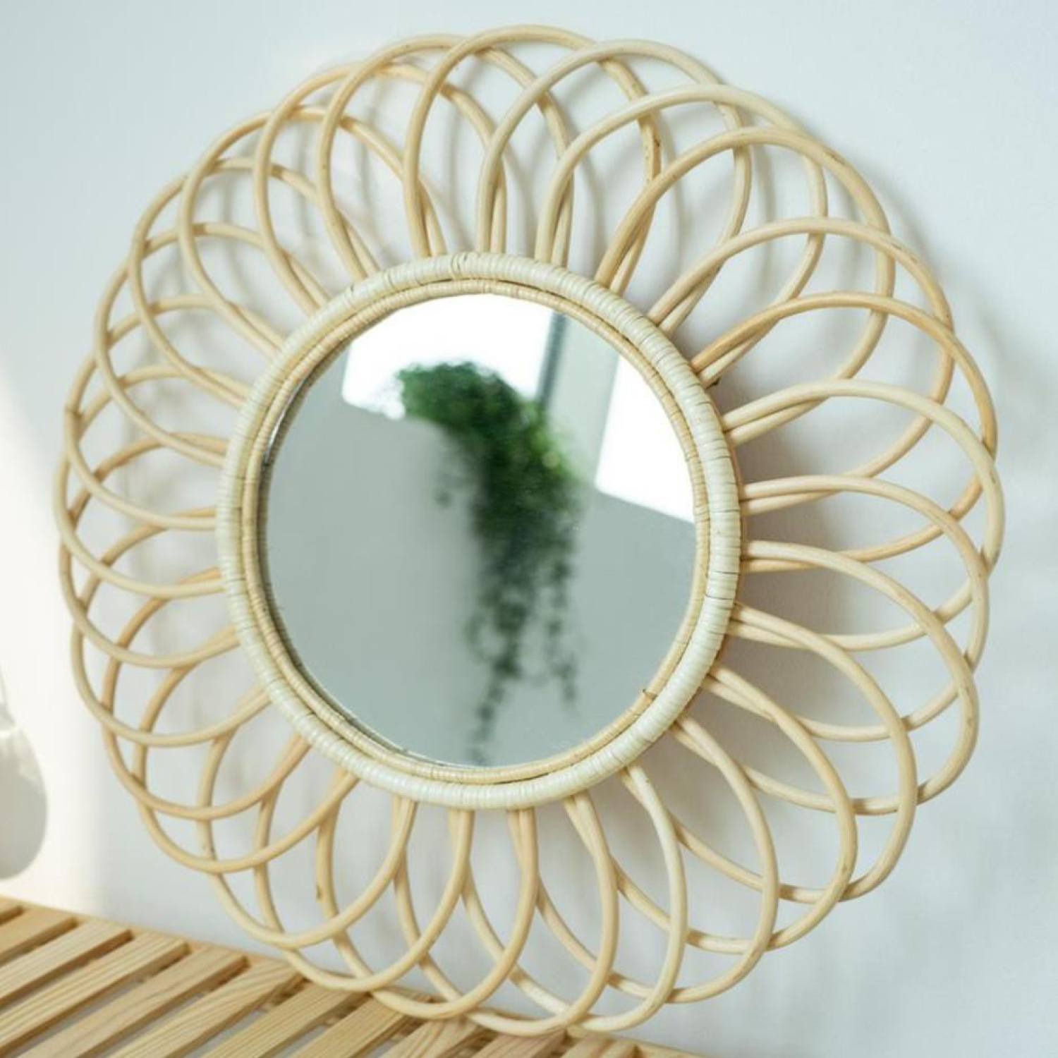 Xưởng mây tre gương treo tường mây tre đan, gương decor trang trí phòng, nhà cửa, nội thất phong cách vintage hàng xk giá xưởng lh 0978945425