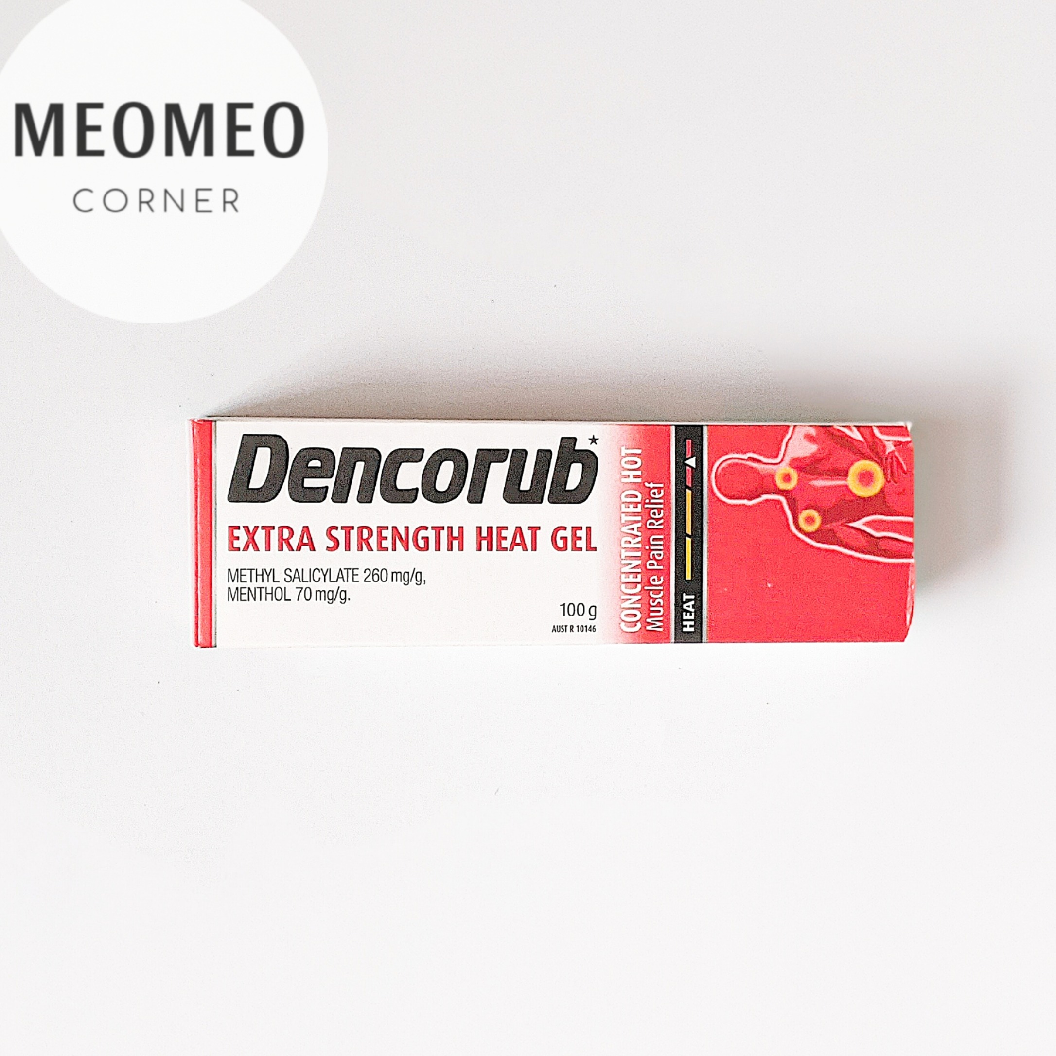 Kem xoa bóp giảm đau nhức Dencorub Heat Gel 100g Úc