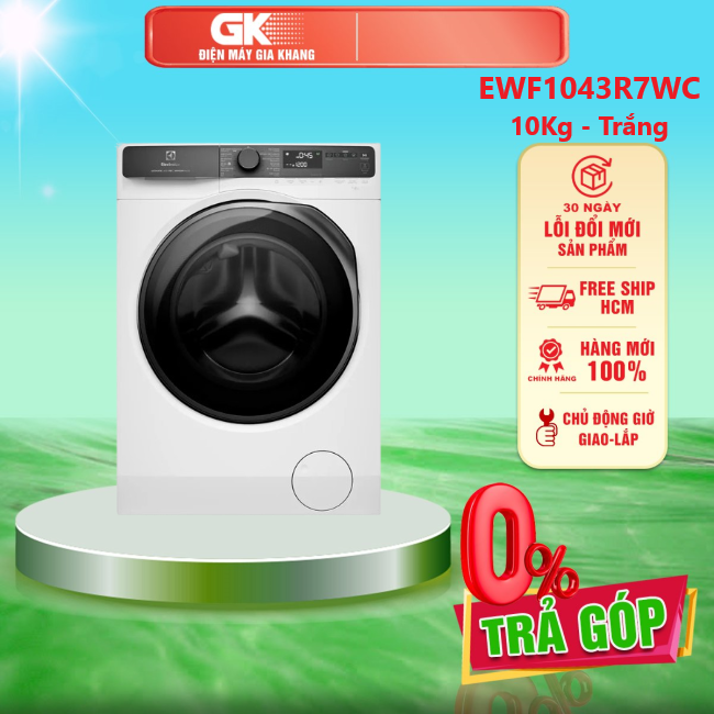 Máy giặt Electrolux UltimateCare 700 Inverter 10 kg EWF1043R7WC - EWF1043R7SC / 11 kg EWF1143R7WC - 