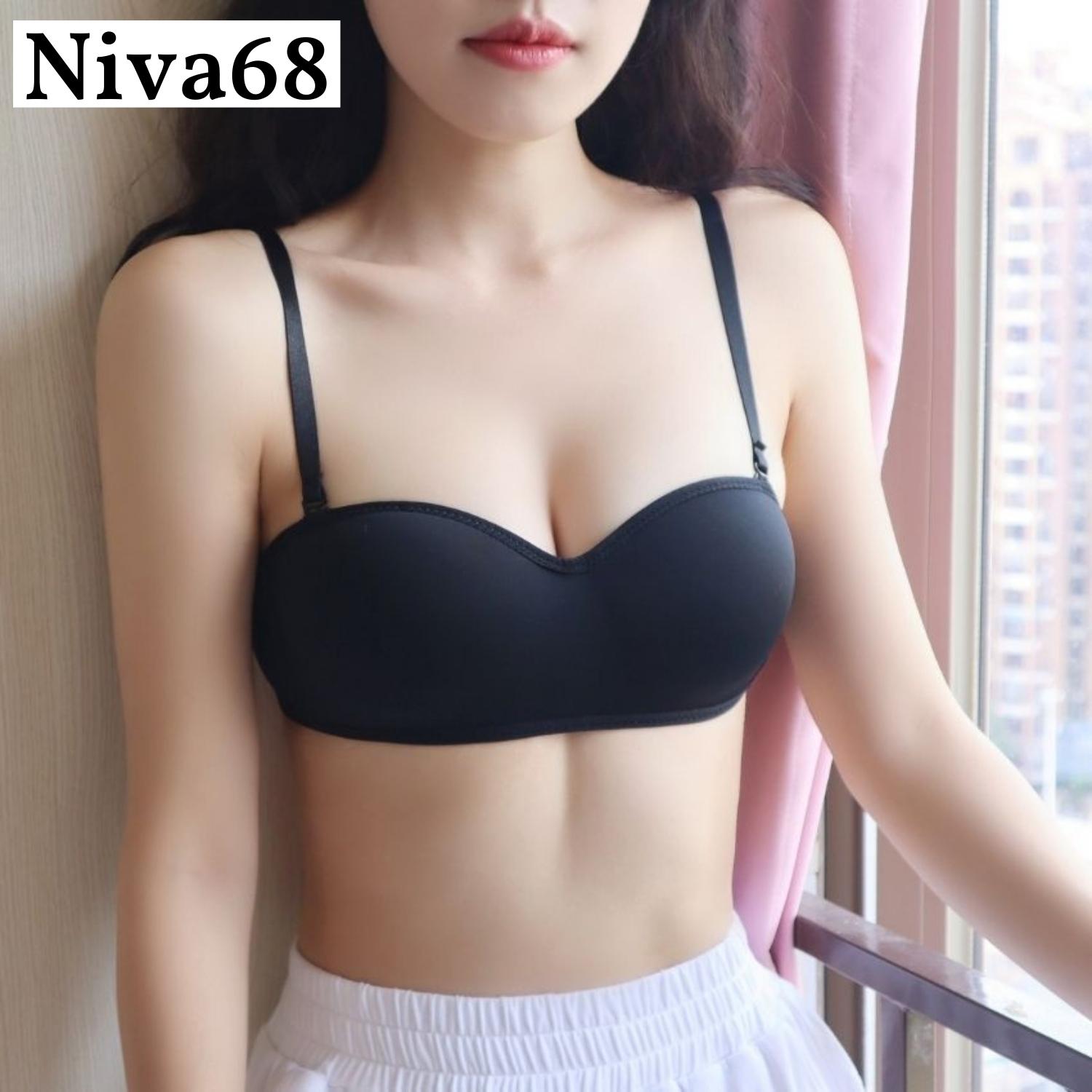 Áo ngực nữ không gọng nâng ngực chống tụt dây có thể tháo rời siêu xinh -4280