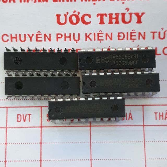 2c ic ba 8206 điều khiển quạt