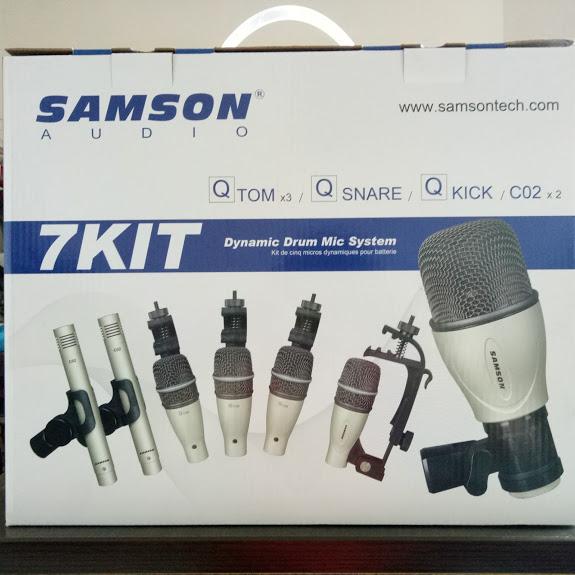 Bộ 7 micro trống Samson 7kit / Micro Drum