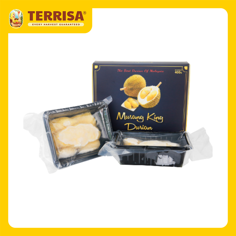 [HCM] Sầu riêng Musang King Malaysia (Khay 400 g) - TERRISA - Giao nhanh
