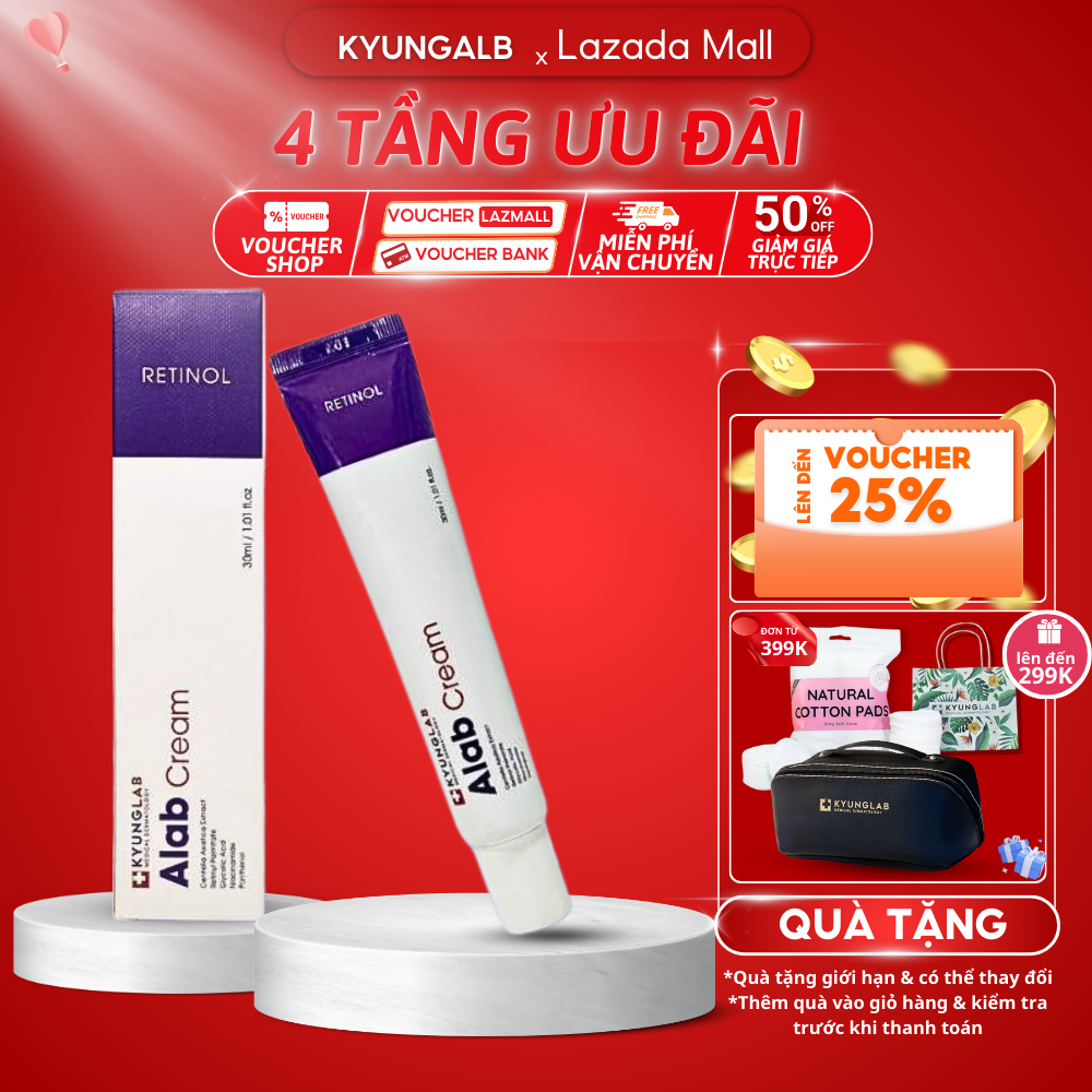 Kem retinol KyungLab Alab Cream chống lão hoá tái tạo trẻ hoá da 30ml