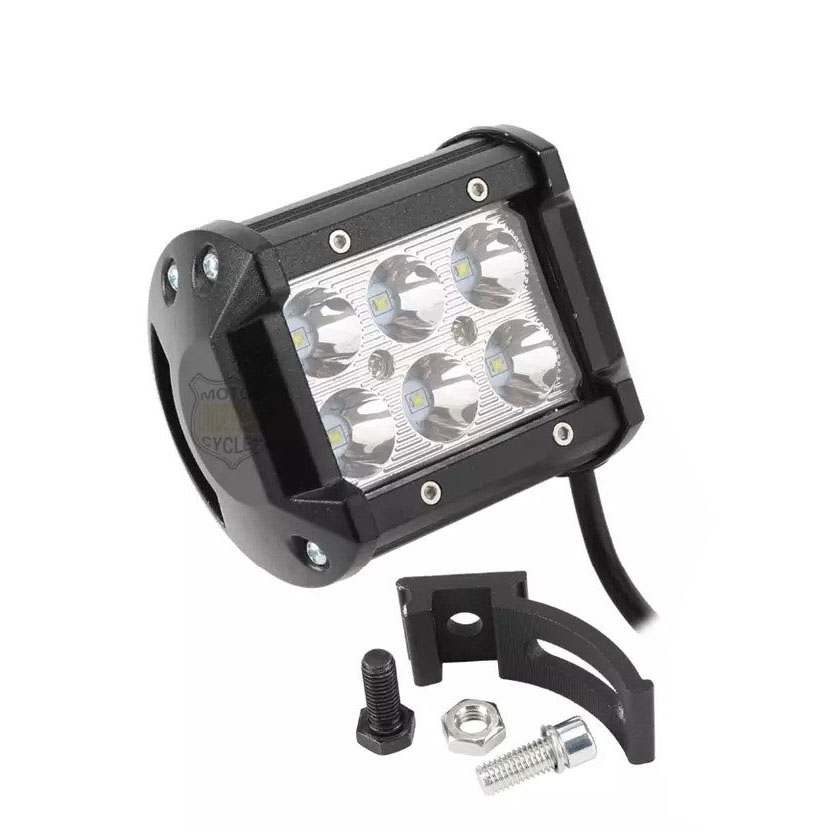 Đèn trợ sáng 6 bóng vuông 18w