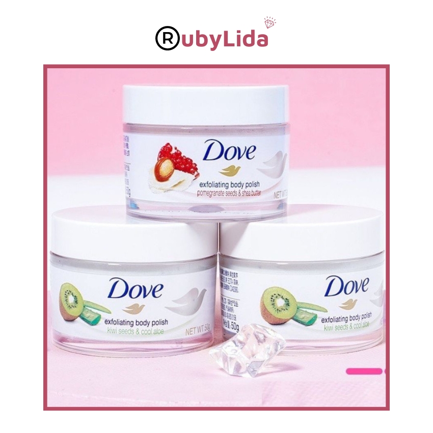 Kem tẩy da chết toàn thân dove 50g - rubylida