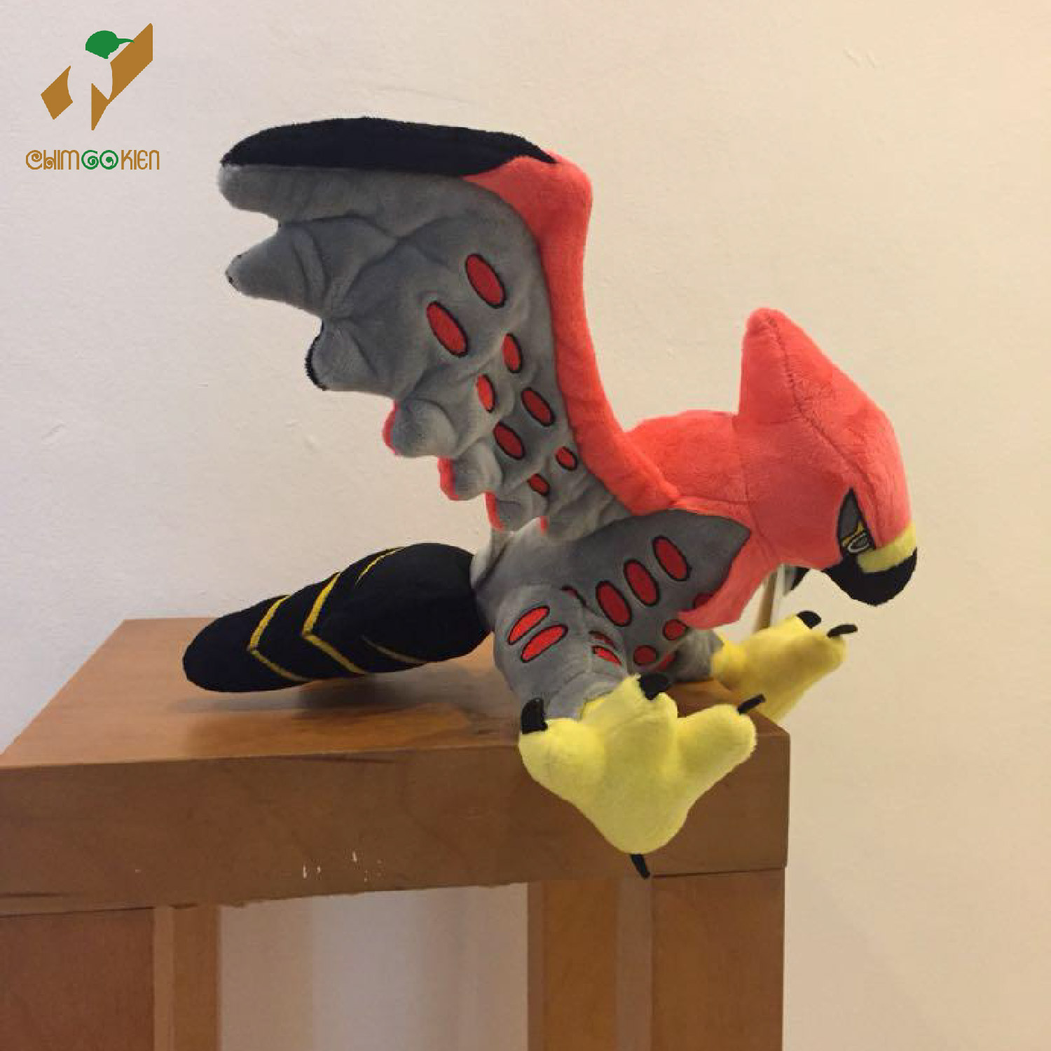 (MỚI)Gấu bông pokemon chim lửa Fiarrow(Talonflame) 30cm