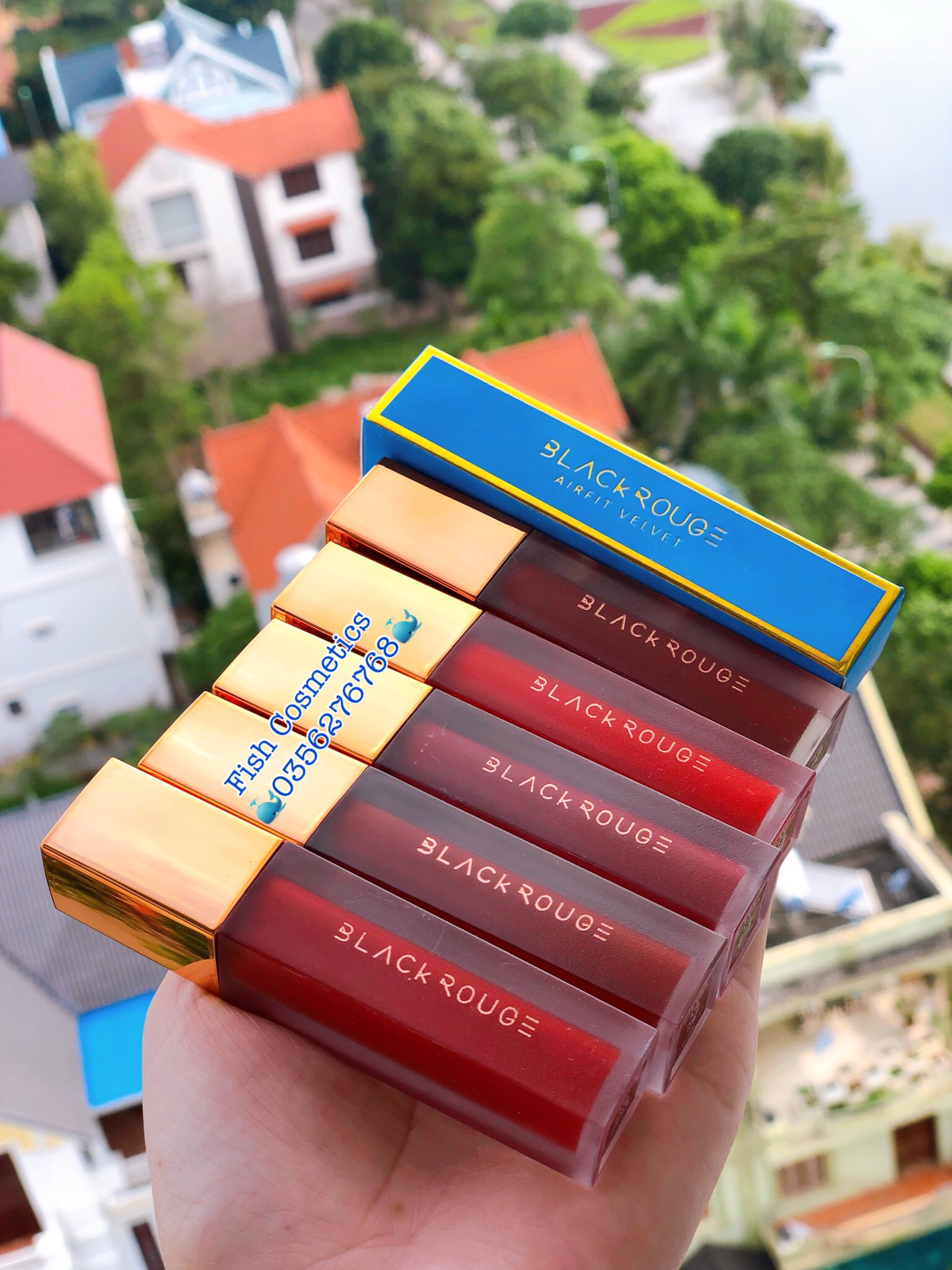 Son black rouge ver 5 handmade đủ màu đẹp lì