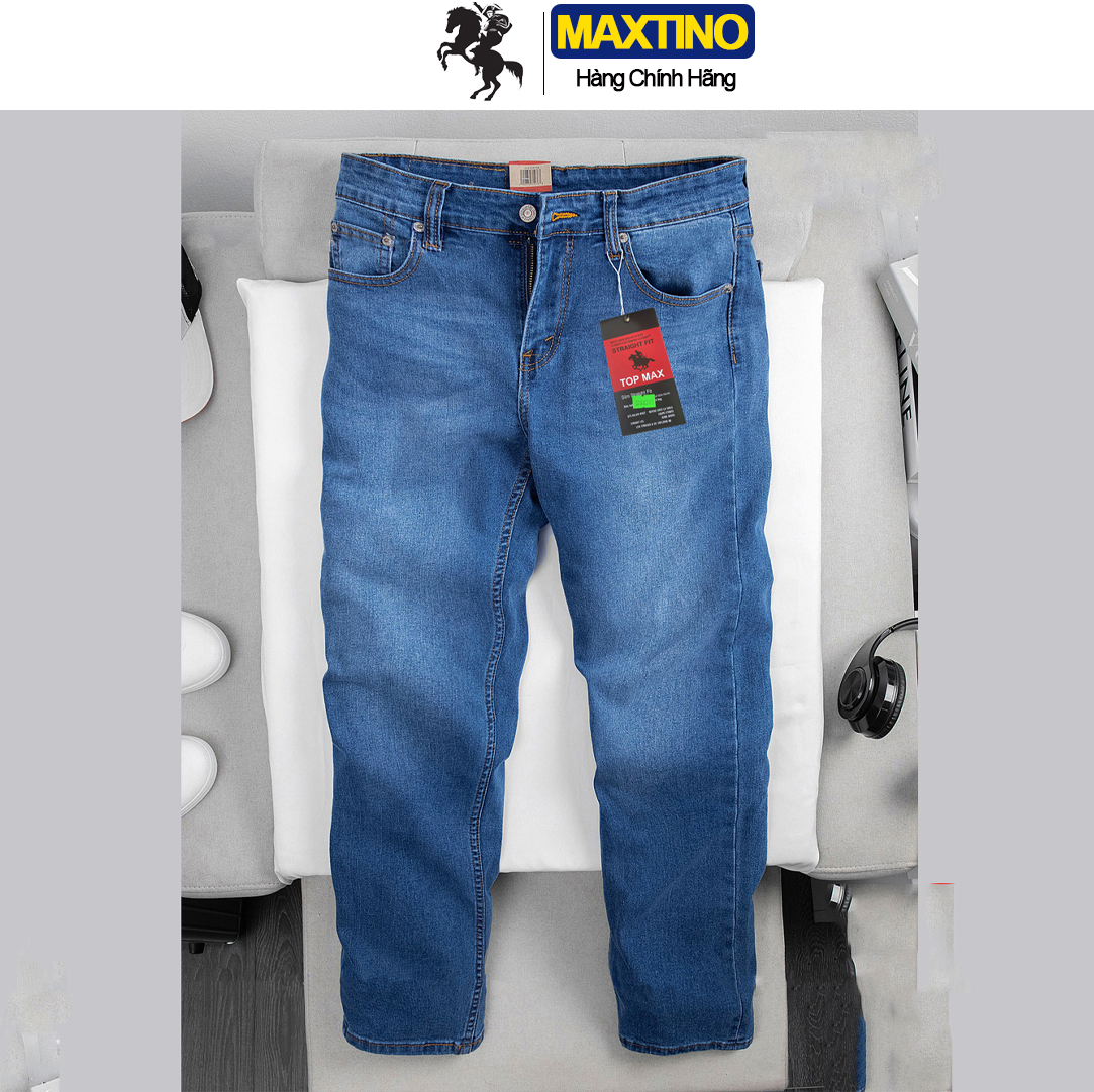 Quần Jean Nam Hàn Quốc Dáng suông, Co Giãn 4 Chiều. Có bigsize tới 92kg. Không Nhăn, không phai, nhăn. Phù hợp công sở, đi chơi, tiệc tùng.