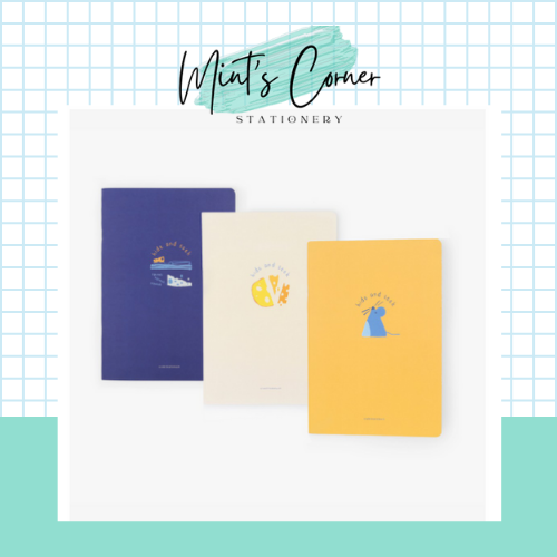 Combo 3 vở crabit dotted notebook - vở ruột chấm dot - hide & seek chuột