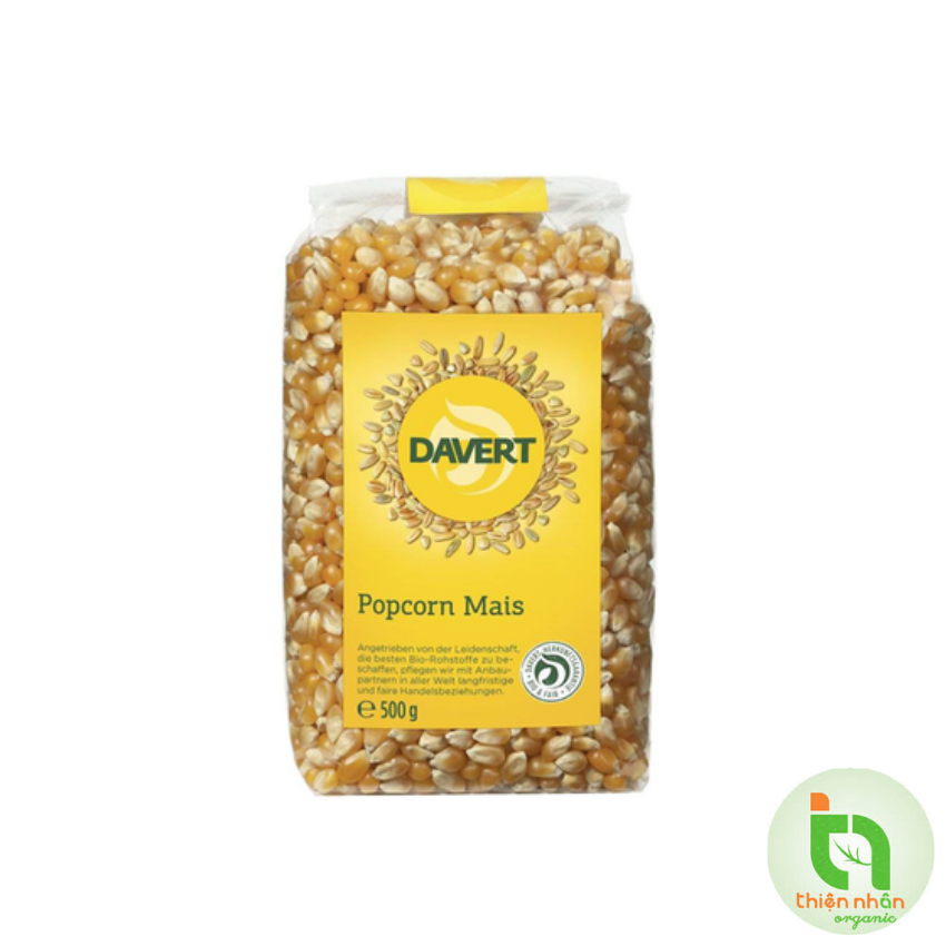 Ngô nổ bỏng hữu cơ Davert 500gr