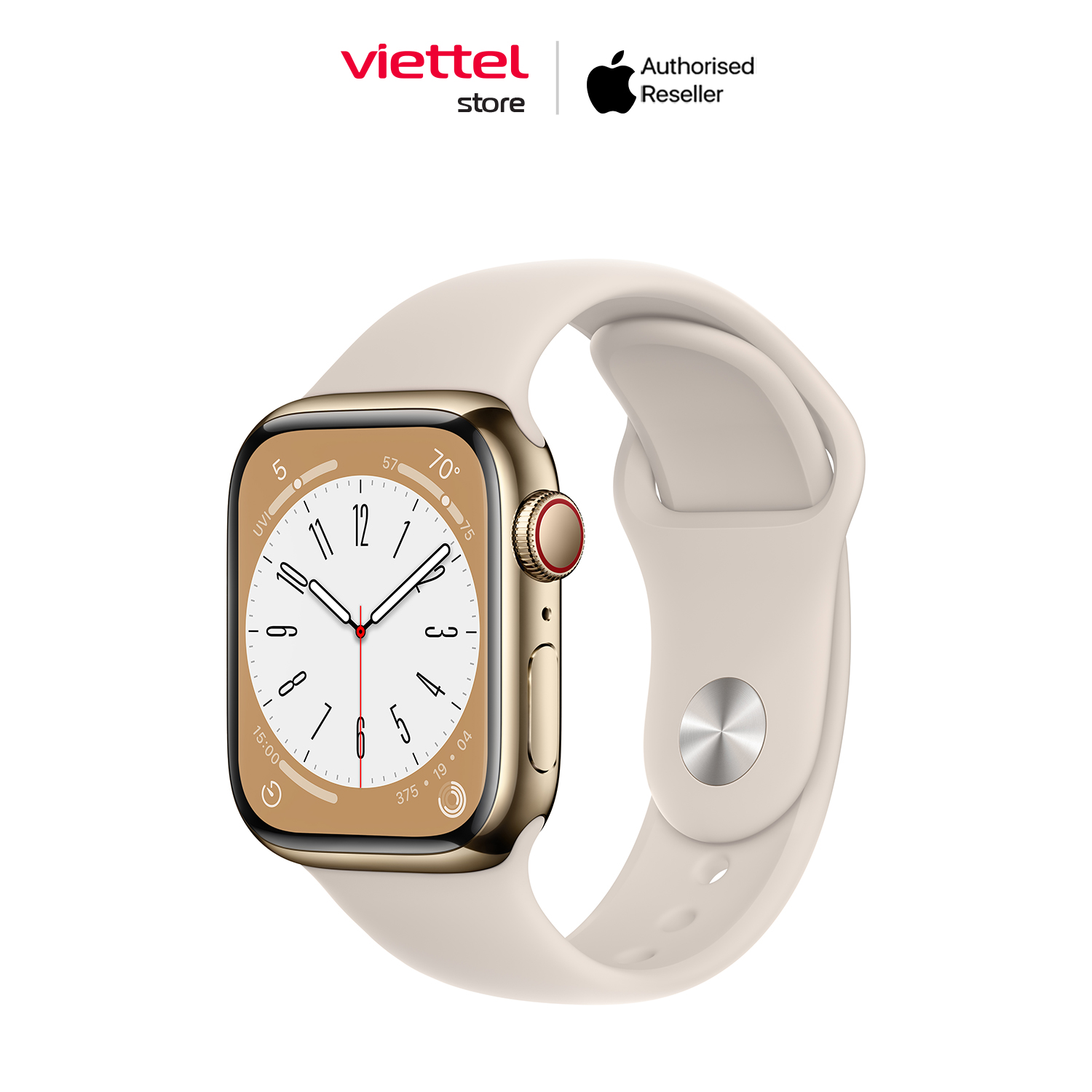 Apple Watch Series 8 viền thép Chính hãng