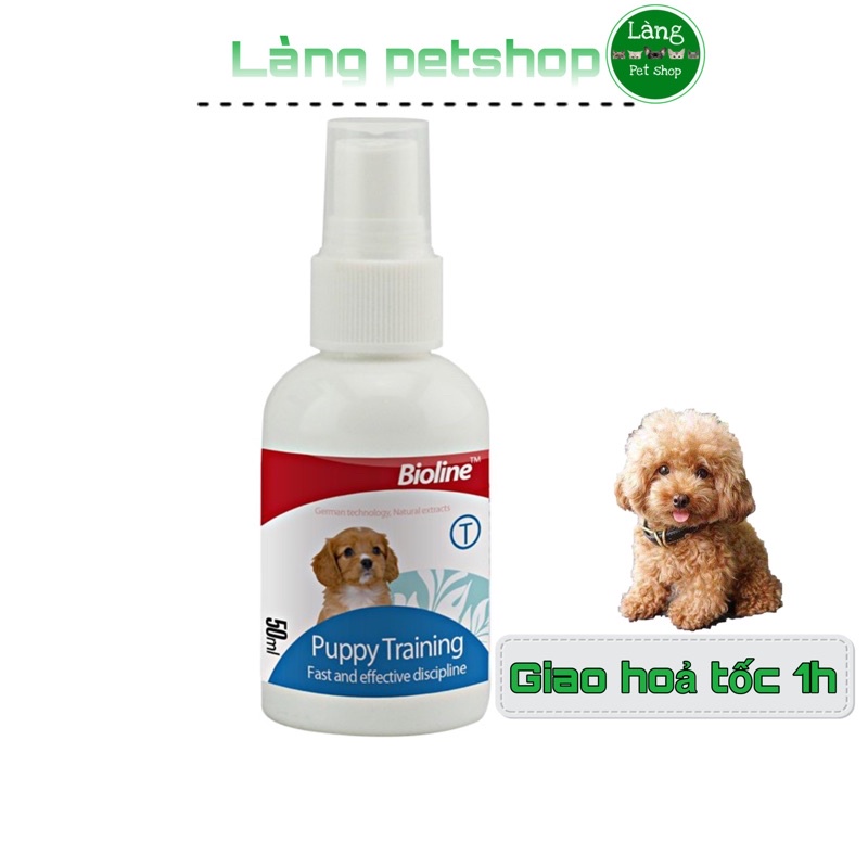 Xịt vệ sinh đúng chổ♥️bio chai huấn luyện thú cưng đi vệ sinh đúng chổ