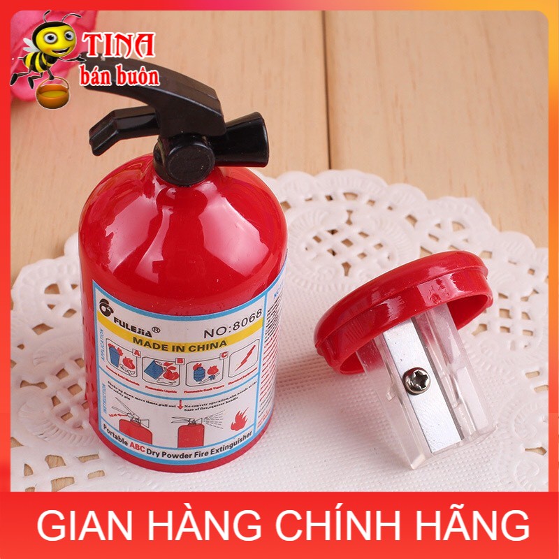 Gọt bút chì hình Bình Cứu Hoả độc đáo - Gọt bút chì văn phòng phẩm tiện dụng E313