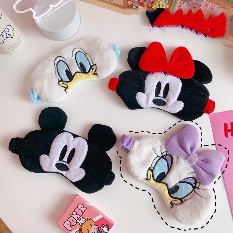 Bịt Mắt Miếng Che Mắt ngủ Nhân Vật Walt Disney Mickey Siêu Cute