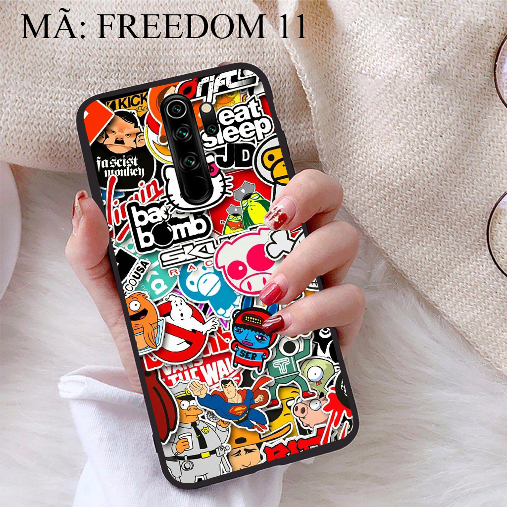 [HCM]Ốp lưng iCase dành cho  Xiaomi Redmi Note 8 Pro viền dẻo TPU BST Phong cách tự do