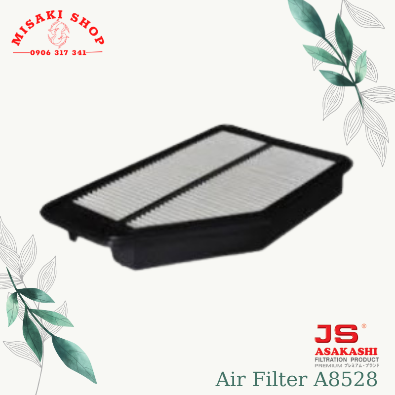 Lọc gió động cơ honda city js asakashi a8528 | misakishop