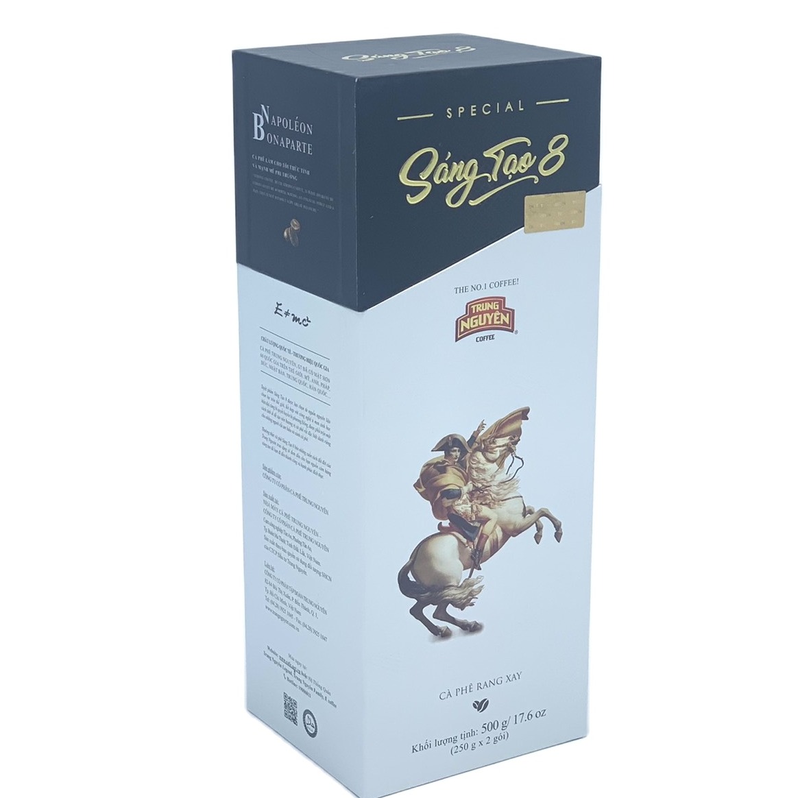 Cà phê Sáng Tạo 8 Trung Nguyên - Cà phê Bột Pha Phin( Hộp 500gam)