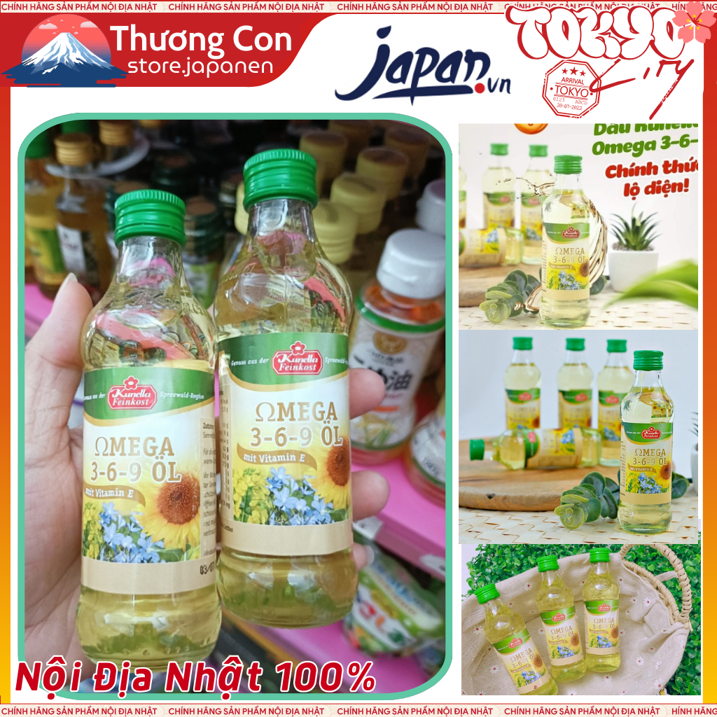 Dầu óc chó đức kunella tốt cho sức khỏe 100ml