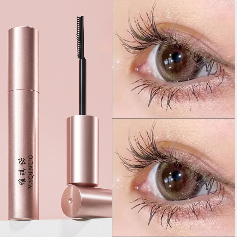 Mascara chuốt mi yaqinuo uốn cong, mi dày và dài tự nhiên, chống thấm nước, không lem, lâu trôi
