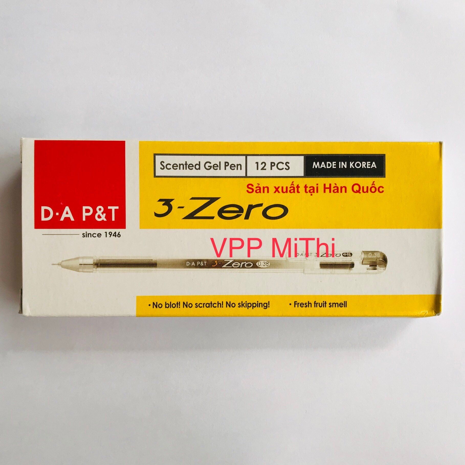 VIẾT MỰC NƯỚC D-A 3-ZERO HỘP 12 CÂY