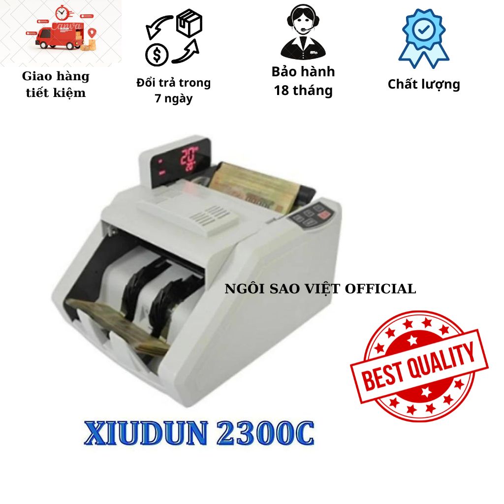 Xiudun 2300c _ mini, super durable Bill count machine popular in the