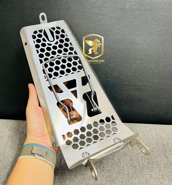Baga plasma xiken gắn xe máy exciter 150 sáng bóng đẹp
