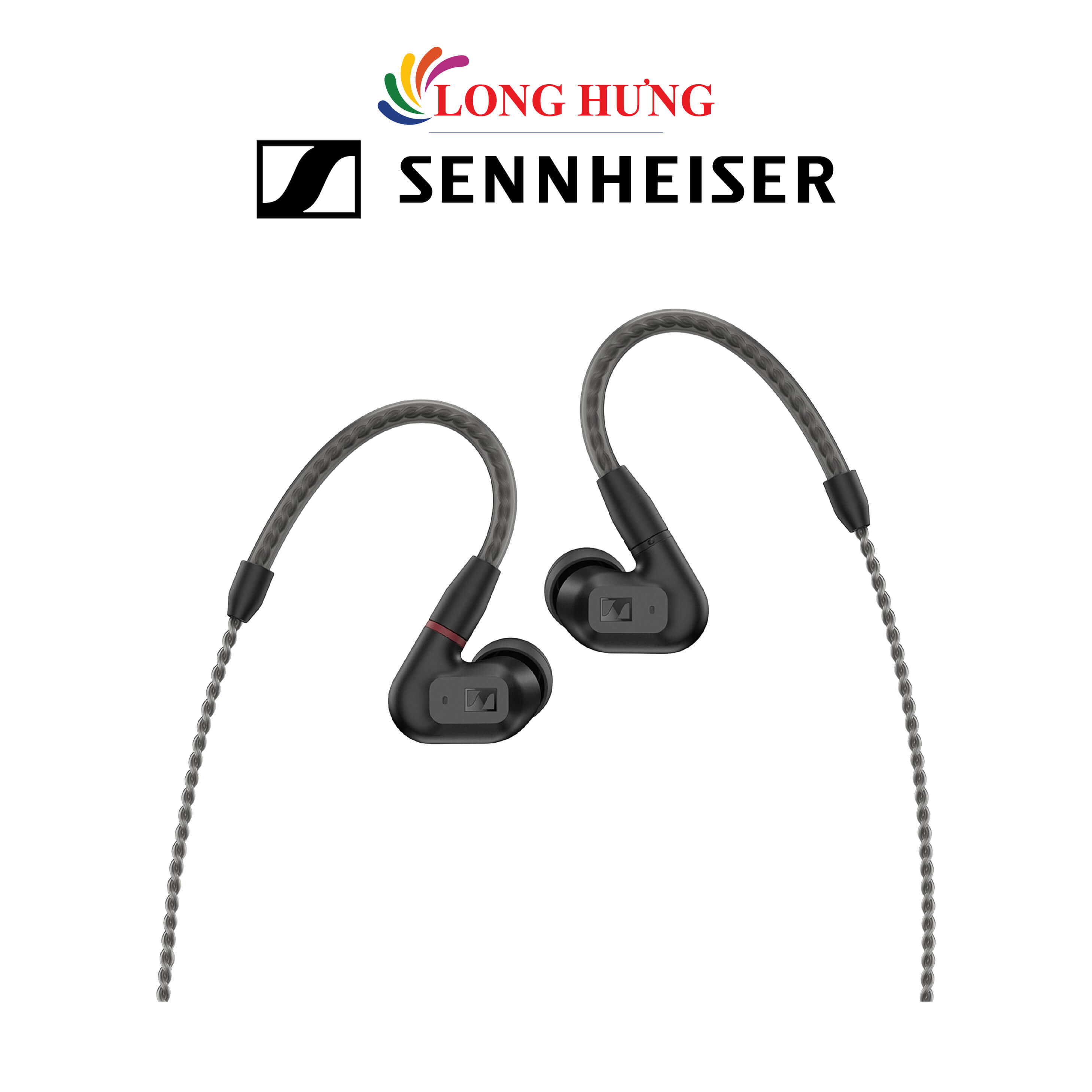 Tai nghe có dây In-ear Sennheiser IE 200 - Hàng chính hãng - Âm thanh với độ chi tiết cao, thiết kế cong thái học