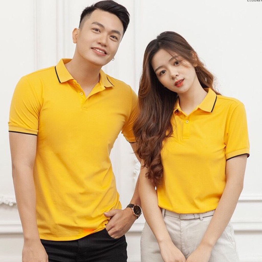 Áo polo nam nữ unisex phối viên đẹp vải thun mềm co giãn mặc siêu mát, sản phẩm tốt với chất lượng, độ bền cao và được cam kết sản phẩm y như hình