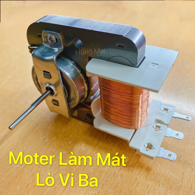 Moter Quạt Làm Mát Lò Vi Ba, Lò Nướng gồm 2 Kiều 2 chân, 3 Chân
