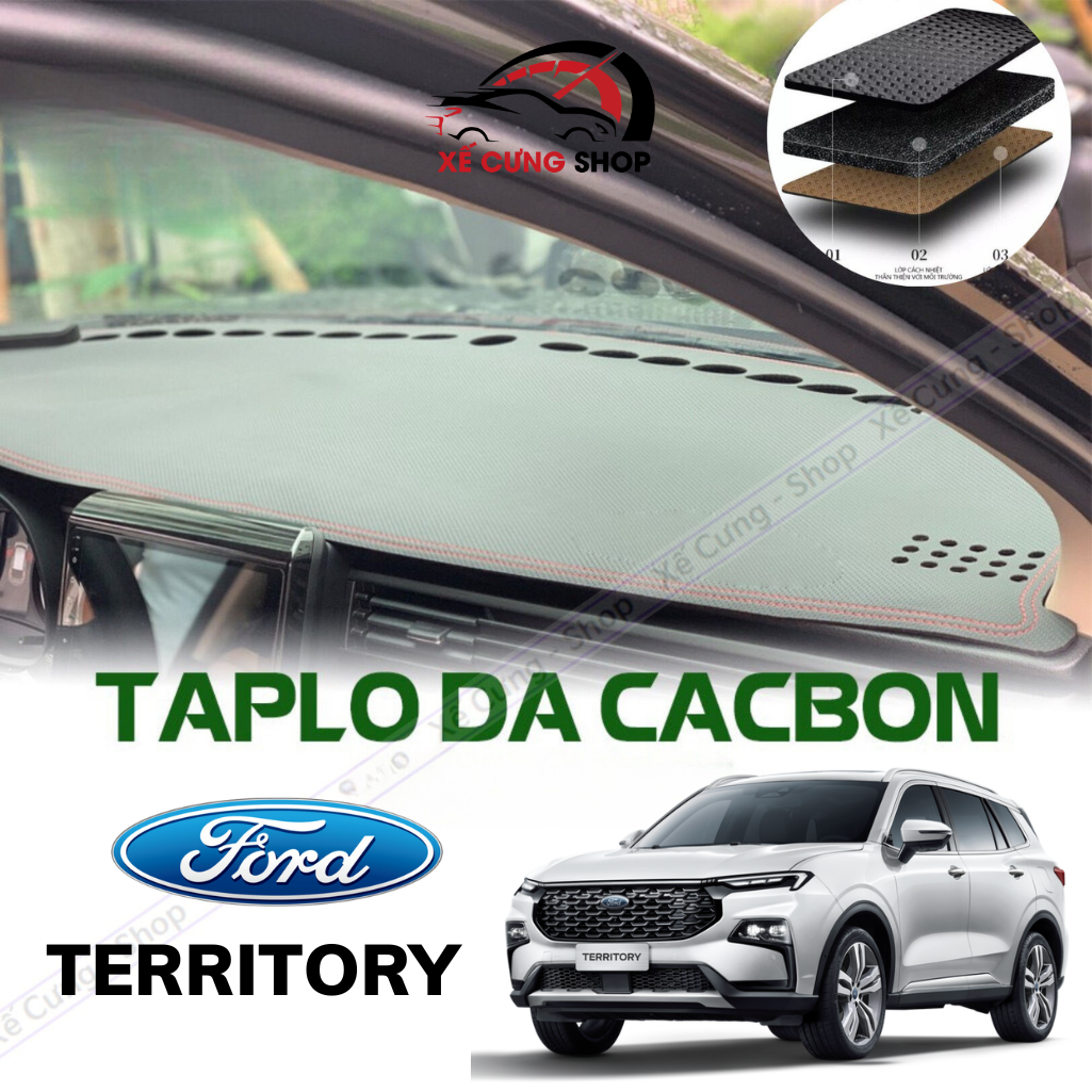 Thảm phủ taplo xe ford territory 2023