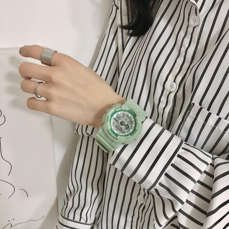 [HCM]Đồng Hồ Thể Thao Nữ SPORT WATCH SHHORS  STYLE Siêu Đẹp 32MM  + Tặng Vòng tay.