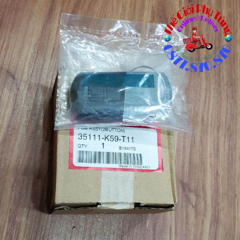 Remote - chìa khóa smartkey vario 150 zin honda thái lan - 35111-k59-t11