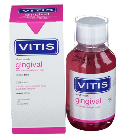 Vitis Gingival Mouthwash 150ml - Nước súc miệng chăm sóc nướu răng