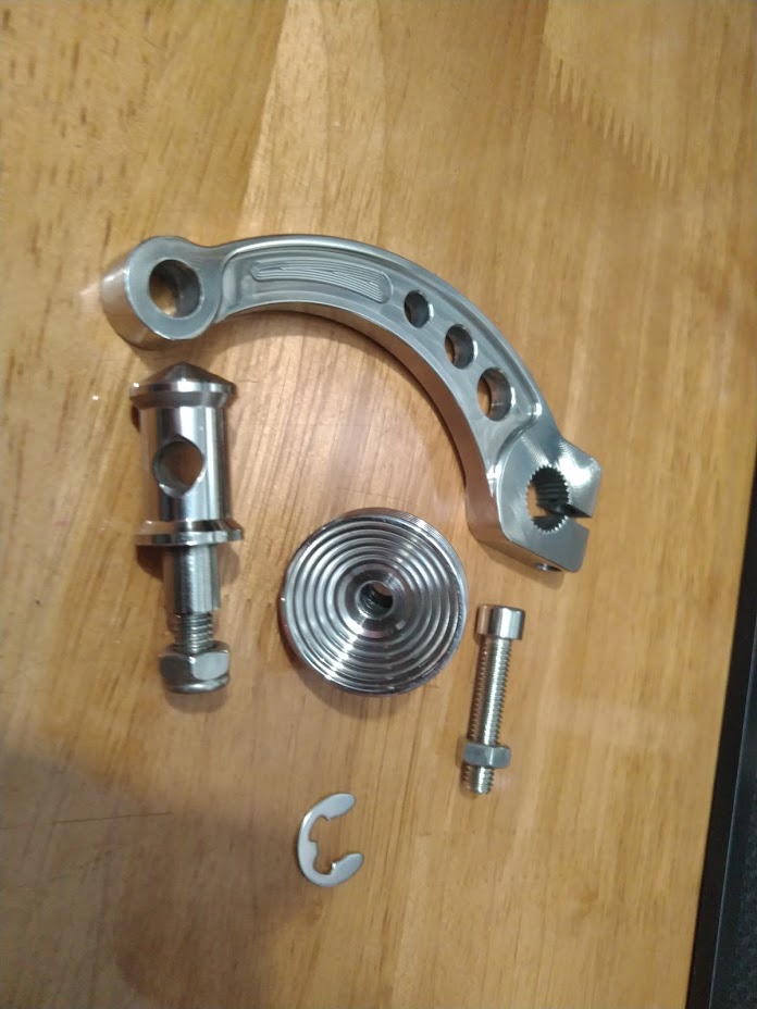 Pat thắng càng thắng cong inox 304 sử dụng cho các dòng xe sử dụng thắng sau là đùm