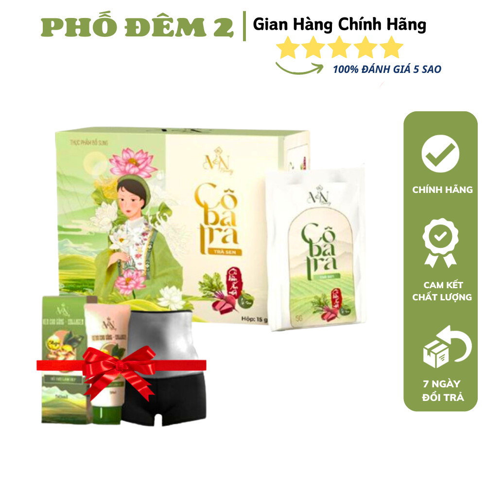 Combo giảm cân cô ba trà- tan mở bụng cô ba trà đông anh