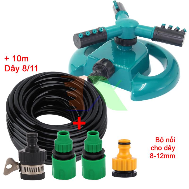 System automatic watering 3 axis rotate 360 ° t3c-mt bundled wire connector, watering 3 Wing stand pattern Moon, lawn sprinkler, spraying cooling roof corrugated, watering nursing concrete